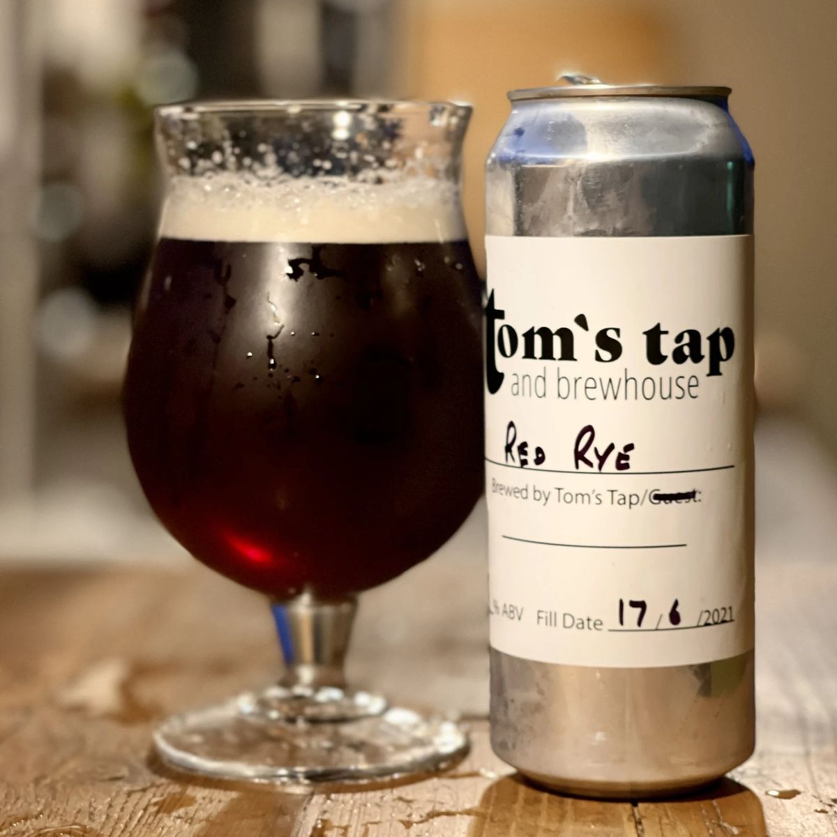 An informal cheese and beer evening with Tom’s Tap House.